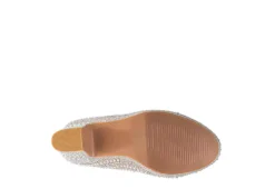 Badgley Mischka Girls Jemtastic Dress Shoe - Silver -Skechers Sales US 01 702612 05