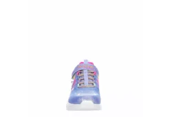 Skechers Girls Unicorn Dreams Light Up Sneaker - Light Blue -Skechers Sales US 01 702644 02