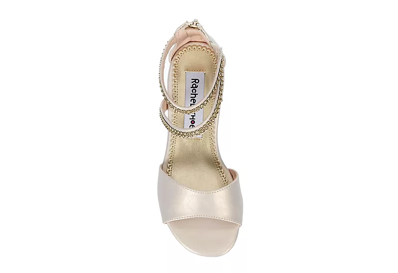 Rachel Shoes Girls Felicia Dress Heel - Beige 6 Rachel Shoes Girls Felicia Dress Heel - Beige - Image 6