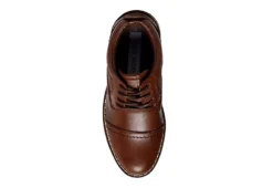 Steve Madden Boys Boliverr Dress Shoe - Cognac -Skechers Sales US 01 702672 04
