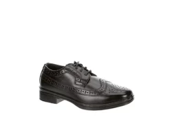 Deer Stags Boys Ace Wingtip Oxford - Black