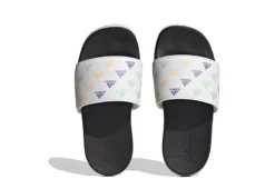 Adidas Girls Adilette Comfort Slide Sandal - Grey -Skechers Sales US 01 702718 03