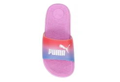 Puma Girls Cool Cat Slide Sandal - Pink -Skechers Sales US 01 702762 05