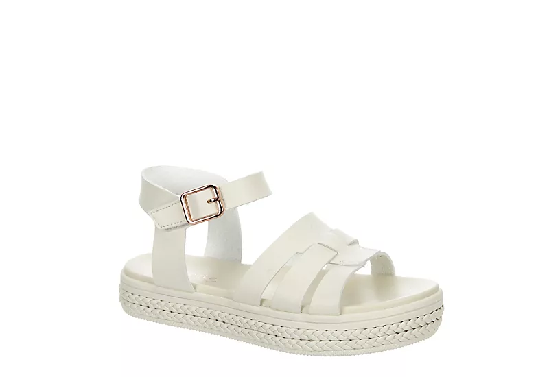 Cupcake Couture Girls Markae Sandal - Bone 1 Cupcake Couture Girls Markae Sandal - Bone