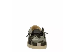 Heydude Boys Wally Youth Slip On Sneaker - Camo -Skechers Sales US 01 702916 02