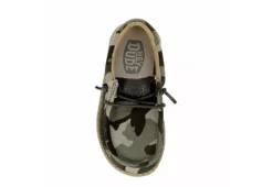 Heydude Boys Wally Youth Slip On Sneaker - Camo -Skechers Sales US 01 702916 05