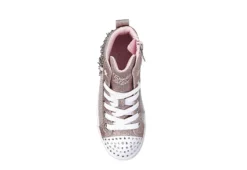 Skechers Girls Twi-lites 2.0 Twinkle Toes Light Up Sneaker - Rose Gold -Skechers Sales US 01 702983 03