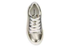 Steve Madden Girls Jstudio Sneaker - Gold -Skechers Sales US 01 703078 05