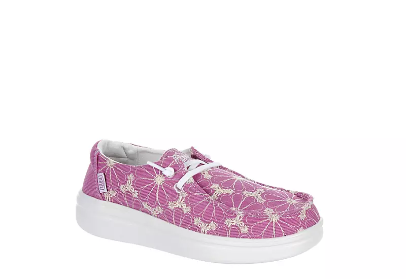 Heydude Girls Wendy Youth Rise Slip On Sneaker - Purple 1 Heydude Girls Wendy Youth Rise Slip On Sneaker - Purple