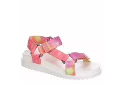Sophie17 Girls Odessee Footbed Sandal - Tie-dye