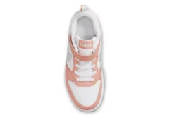 Nike Girls Court Borough 2 Low Top Sneaker - White -Skechers Sales US 01 807753 04