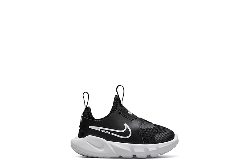 Nike Boys Infant Flex Runner Slip On Sneaker - Black 2 Nike Boys Infant Flex Runner Slip On Sneaker - Black - Image 2