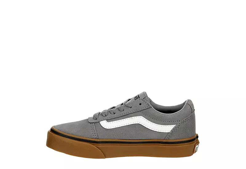 Vans Boys Ward Sneaker - Grey 4 Vans Boys Ward Sneaker - Grey - Image 4