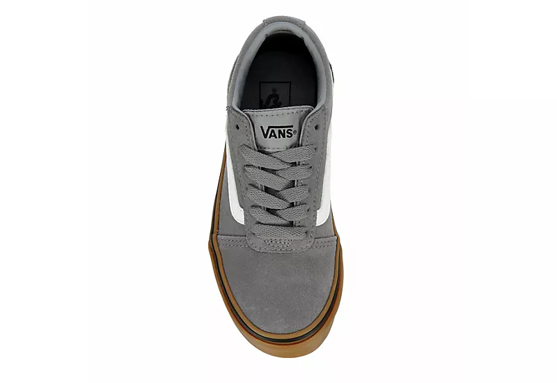 Vans Boys Ward Sneaker - Grey 6 Vans Boys Ward Sneaker - Grey - Image 6
