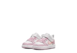 Nike Girls Infant Court Borough 2 Low Top Sneaker - White