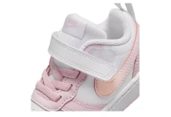 Nike Girls Infant Court Borough 2 Low Top Sneaker - White -Skechers Sales US 01 807989 06