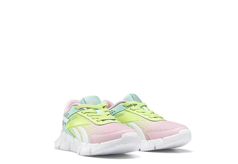 Reebok Girls Zig Dynamica 2 Sneaker - Multicolor 1 Reebok Girls Zig Dynamica 2 Sneaker - Multicolor