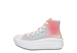 Converse Girls Chuck Taylor All Star Move High Top Sneaker - Pink -Skechers Sales US 01 808316 03