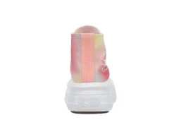 Converse Girls Chuck Taylor All Star Move High Top Sneaker - Pink -Skechers Sales US 01 808316 04