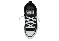 Converse Boys Chuck Taylor All Star Street Mid Sneaker - Black -Skechers Sales US 01 808318 05
