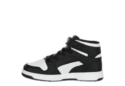 Puma Boys Rebound Layup Sneaker - Black -Skechers Sales US 01 808328 03