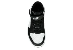 Puma Boys Rebound Layup Sneaker - Black -Skechers Sales US 01 808328 05