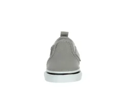 Vans Boys Infant Asher Slip On Sneaker - Grey -Skechers Sales US 01 808425 02